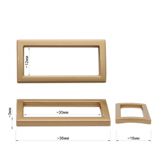 Рамка металлическая РМ4
